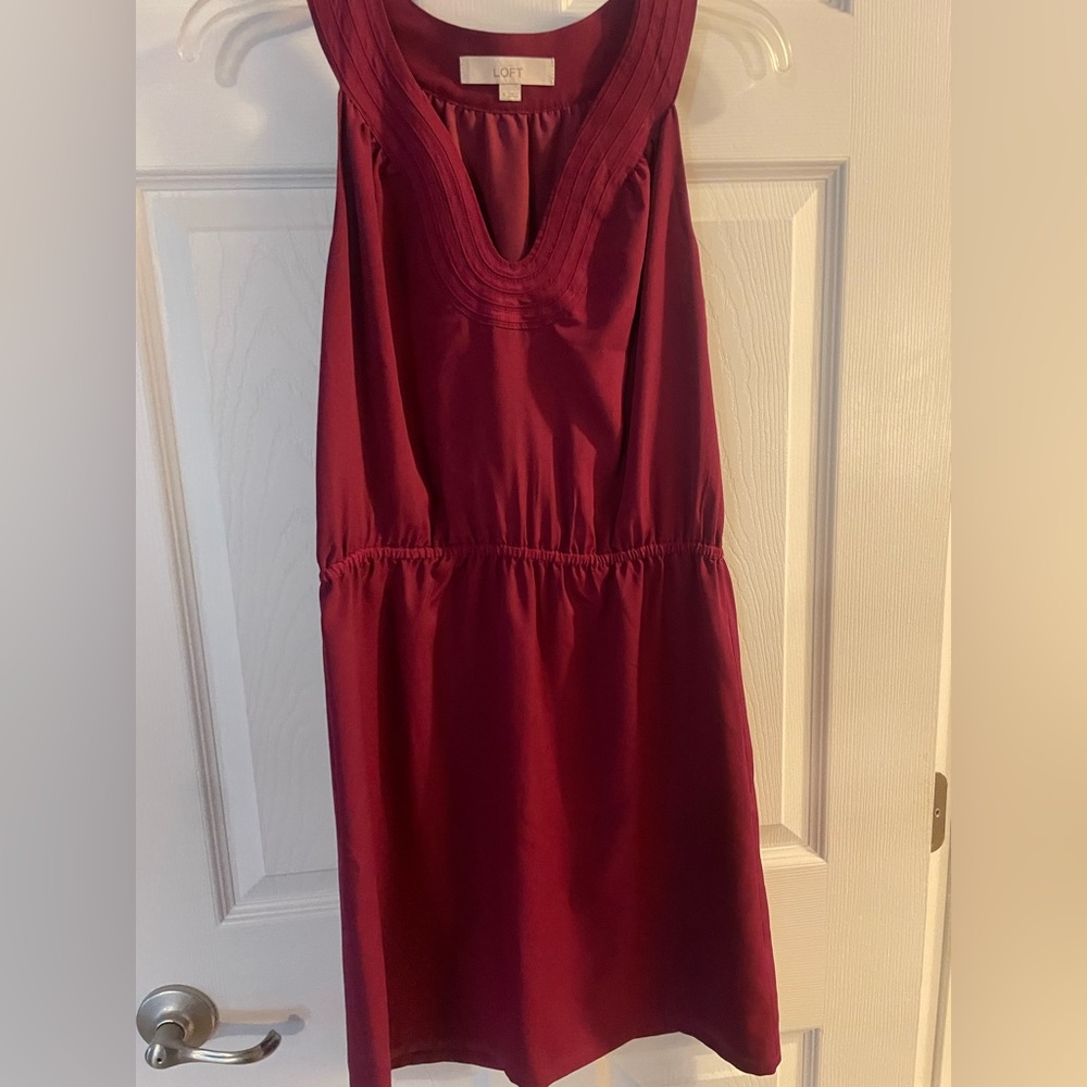 Ann Taylor LOFT silky dress Size 4